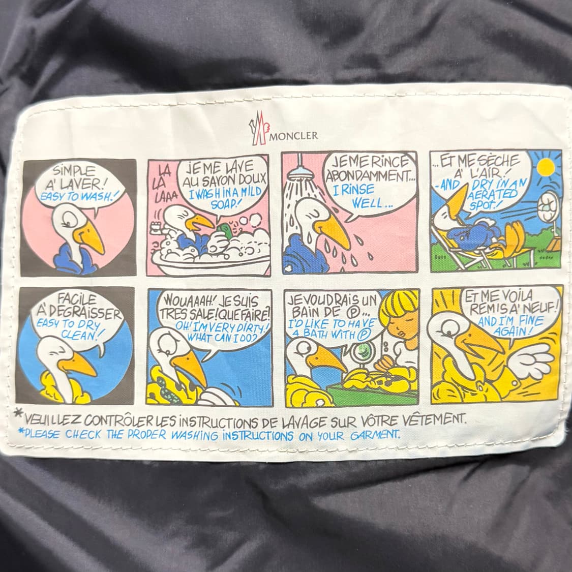 [S급/5] 몽클레어 몽제네브르 패딩 네이비 상품이미지7