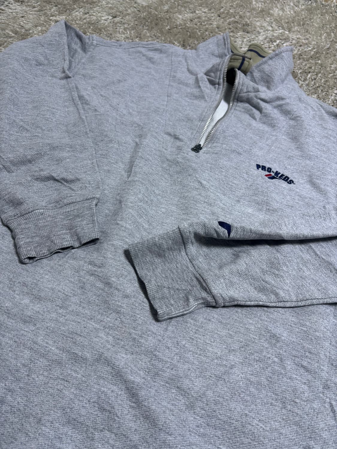 일본판 PROKEDS 반집업 맨투맨 사이즈 110 상품이미지3