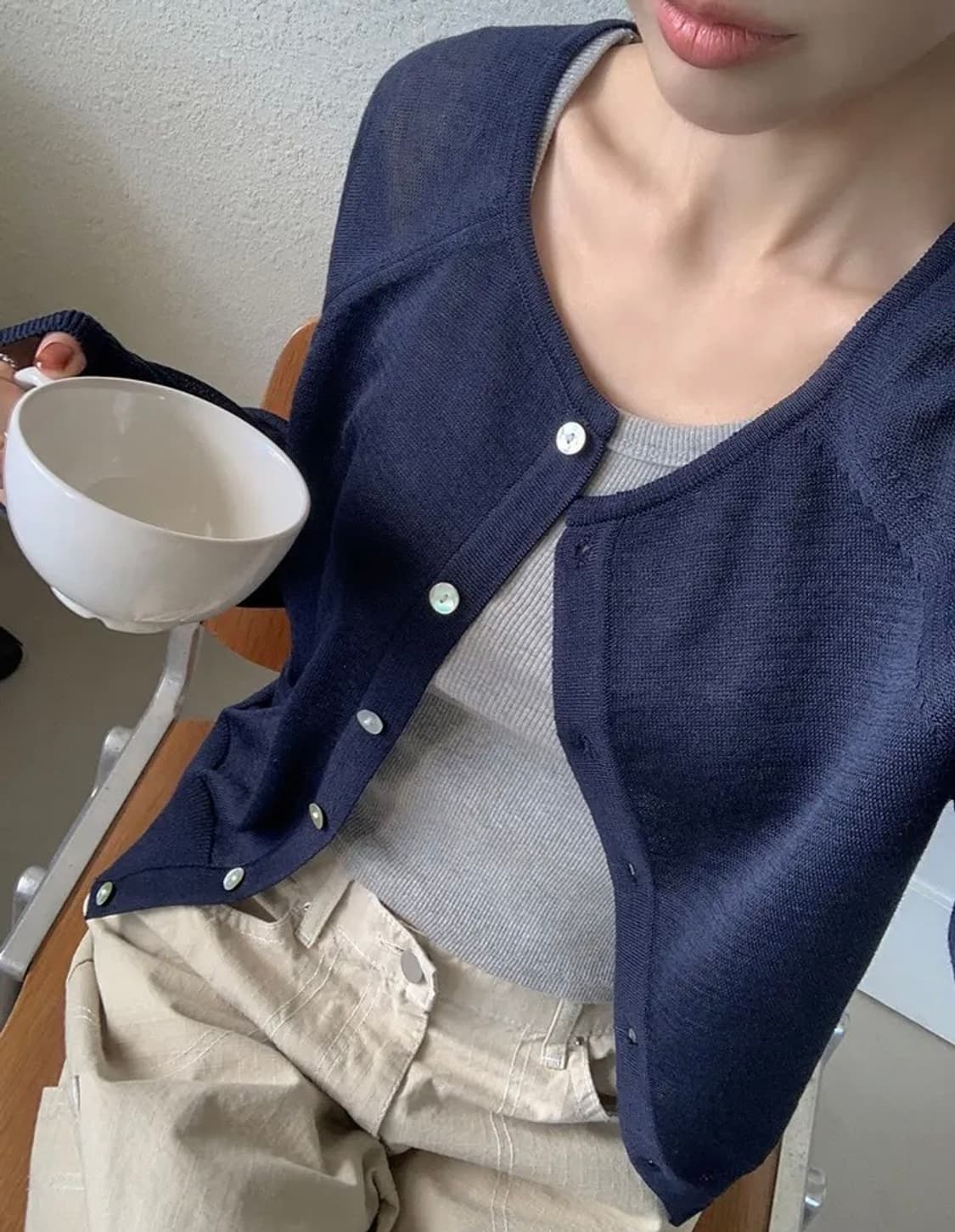 린넨가디건 새상품 상품이미지8