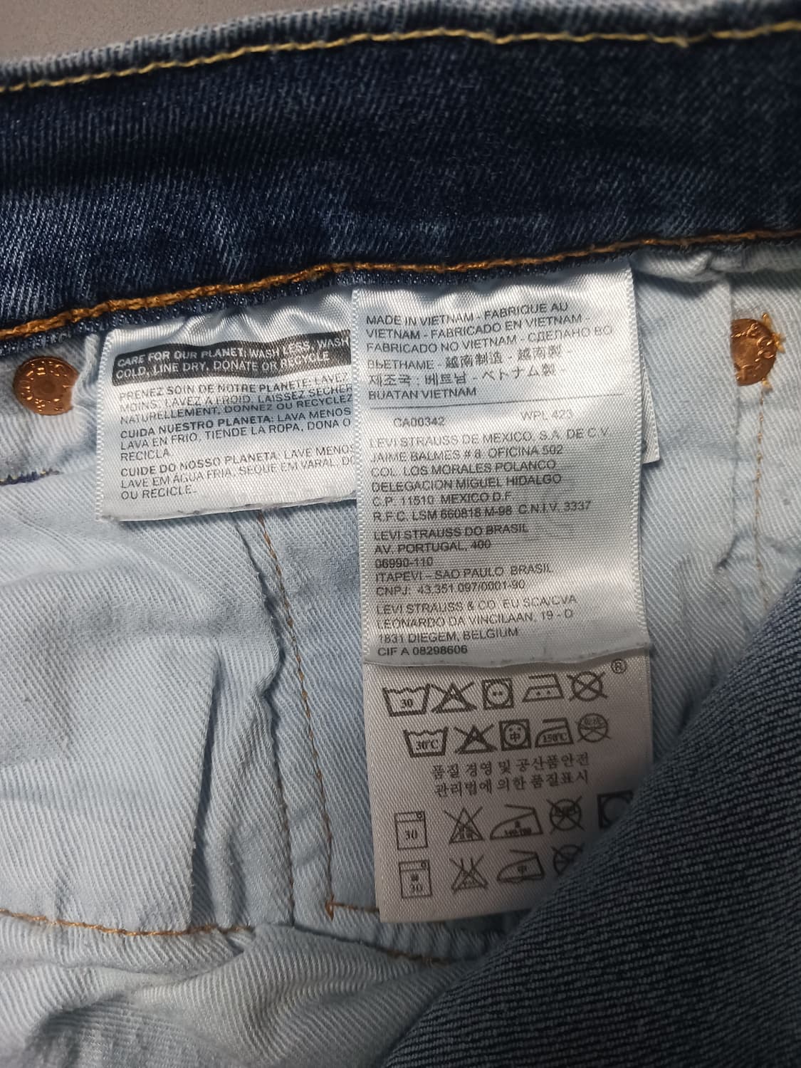 [34] 리바이스 511 면폴리혼방 슬림진 청바지 상품이미지10