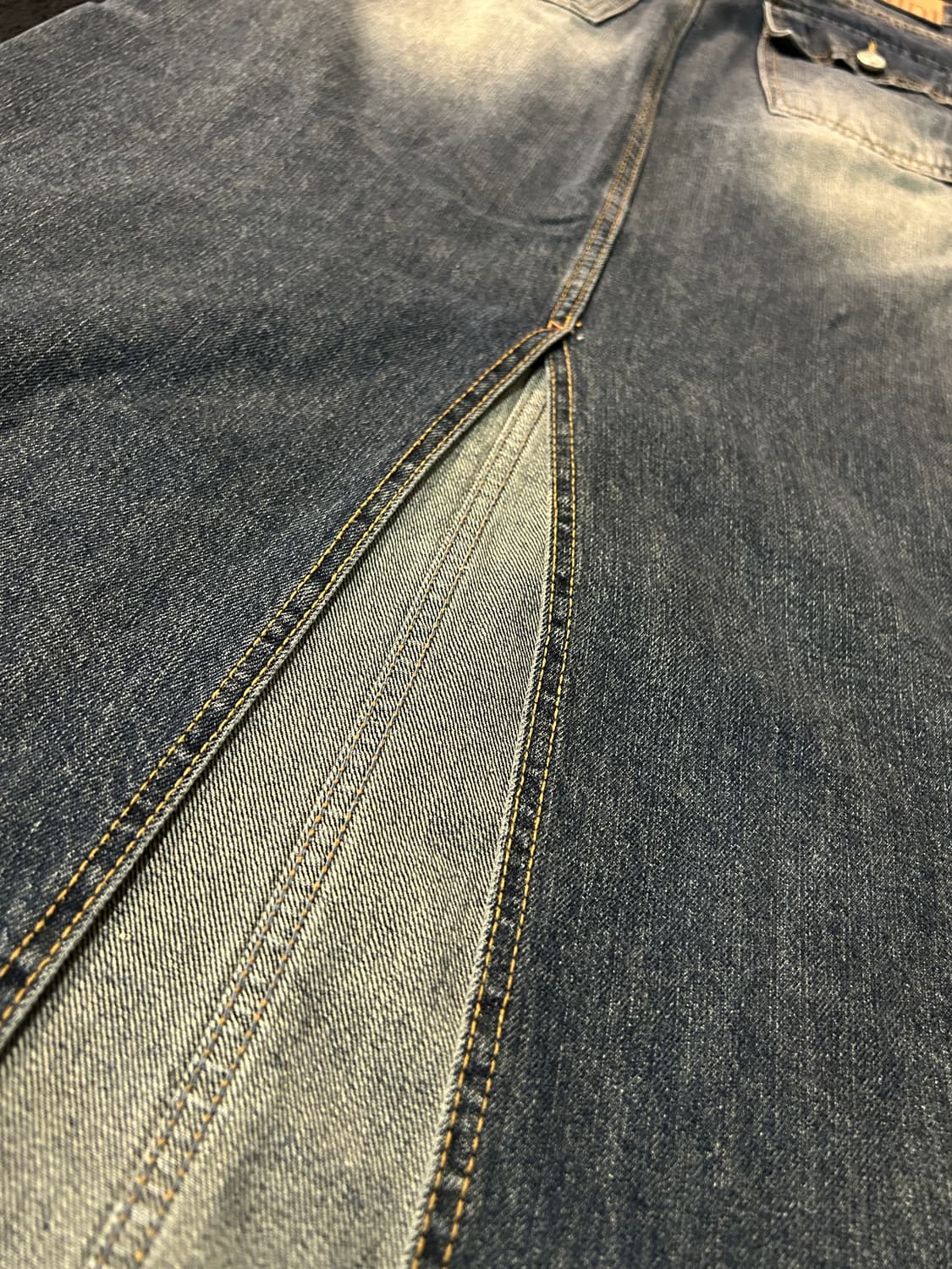 haint  헤인트 데님 롱스커트 상품이미지8