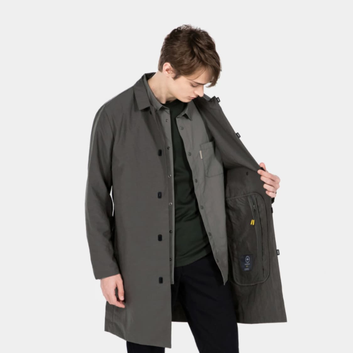 만다리나덕 패커블 하프 코트 105 상품이미지2