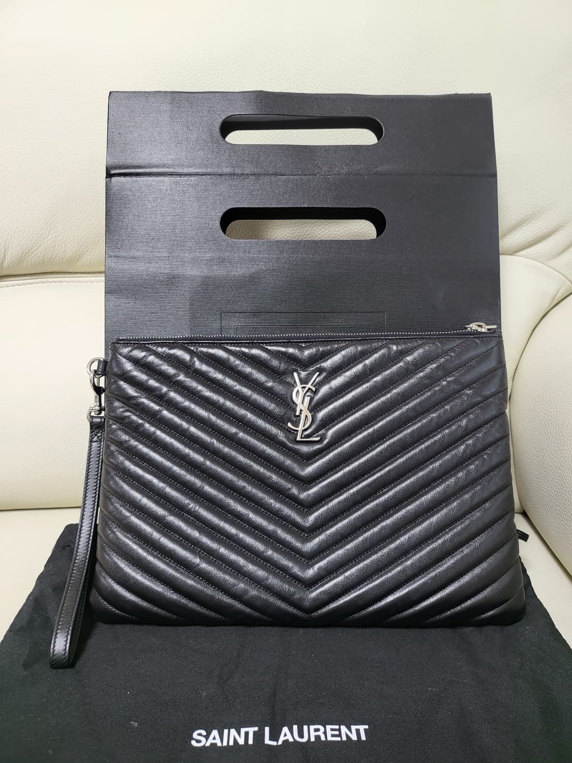 입생로랑 클러치 미디움  상품이미지1