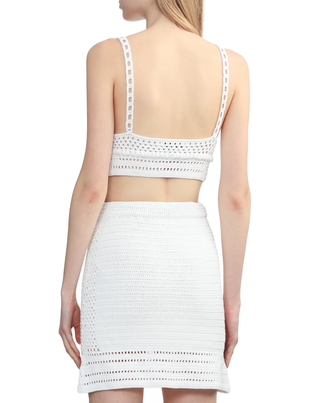 IRO Kleo crochet bralette top 화이트 xs 택 새 상품이미지6
