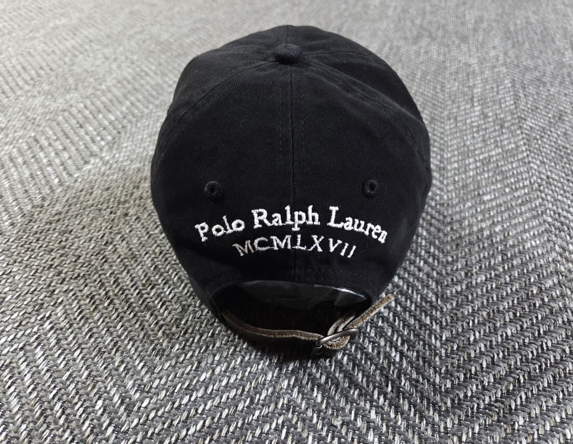폴로 랄프로렌 빅포니 블랙 볼캡 상품이미지5