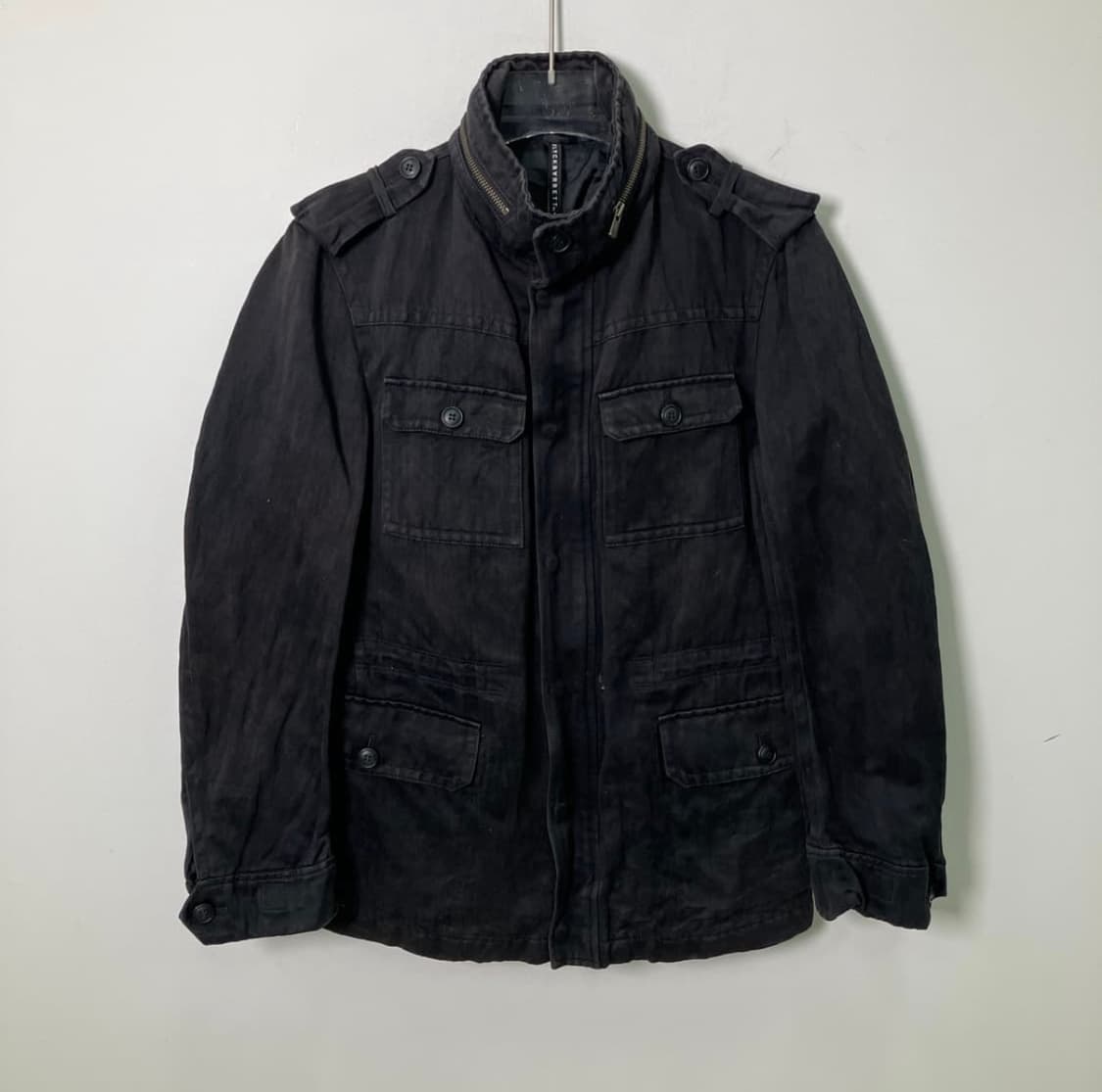 닐바렛 블랙 M-65 필드 자켓 상품이미지1