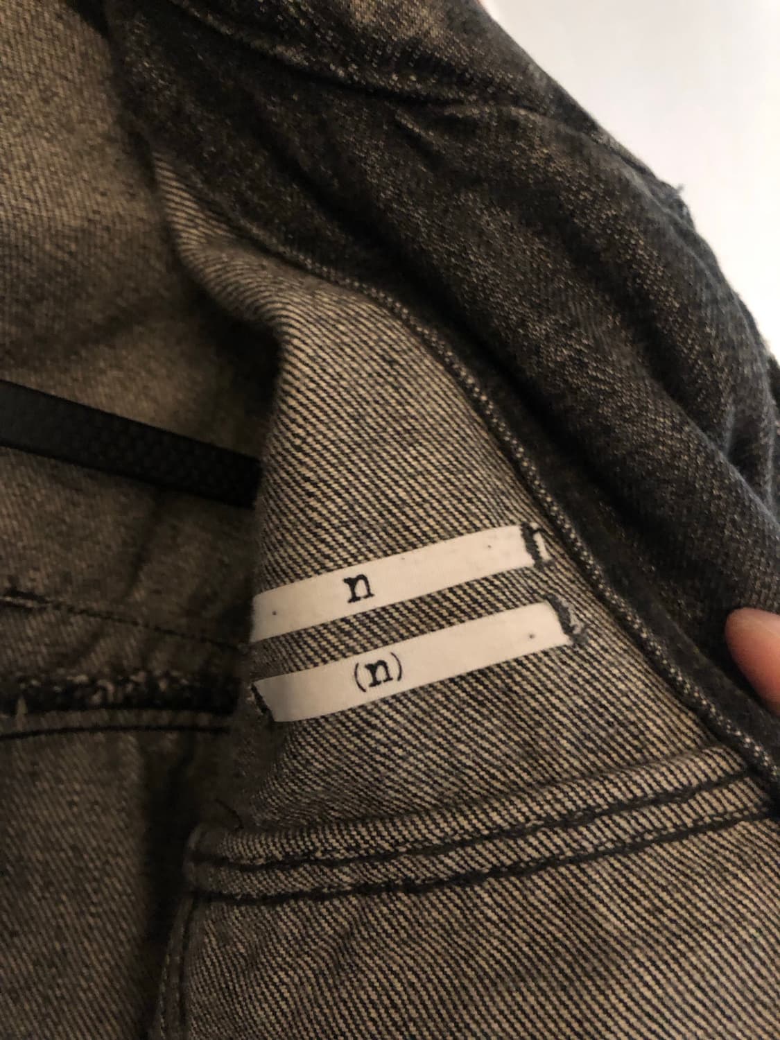 Number (N)ine  denim jacket 상품이미지6