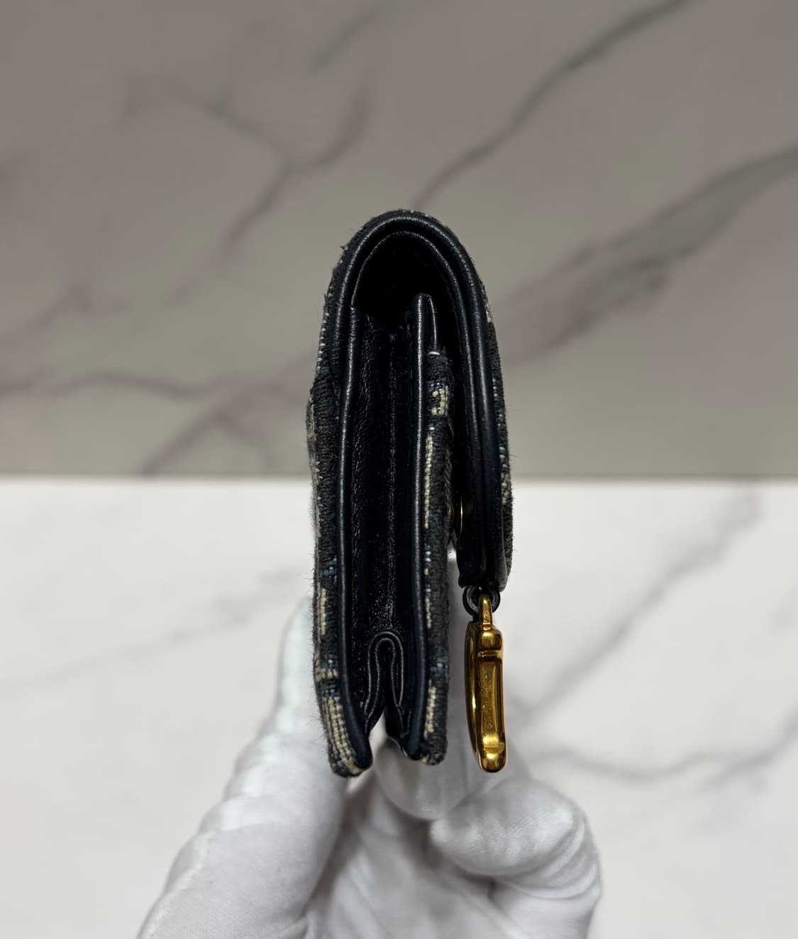 [정품] 디올 오블리크 새들 카드지갑 단품 상품이미지6