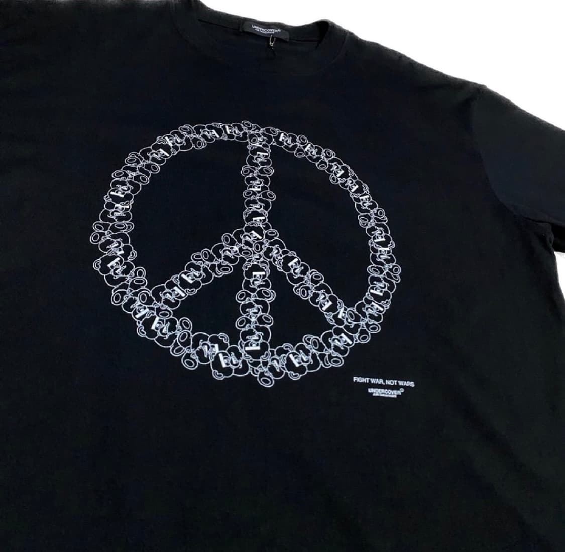 언더커버 22aw peace bear 티셔츠 상품이미지2