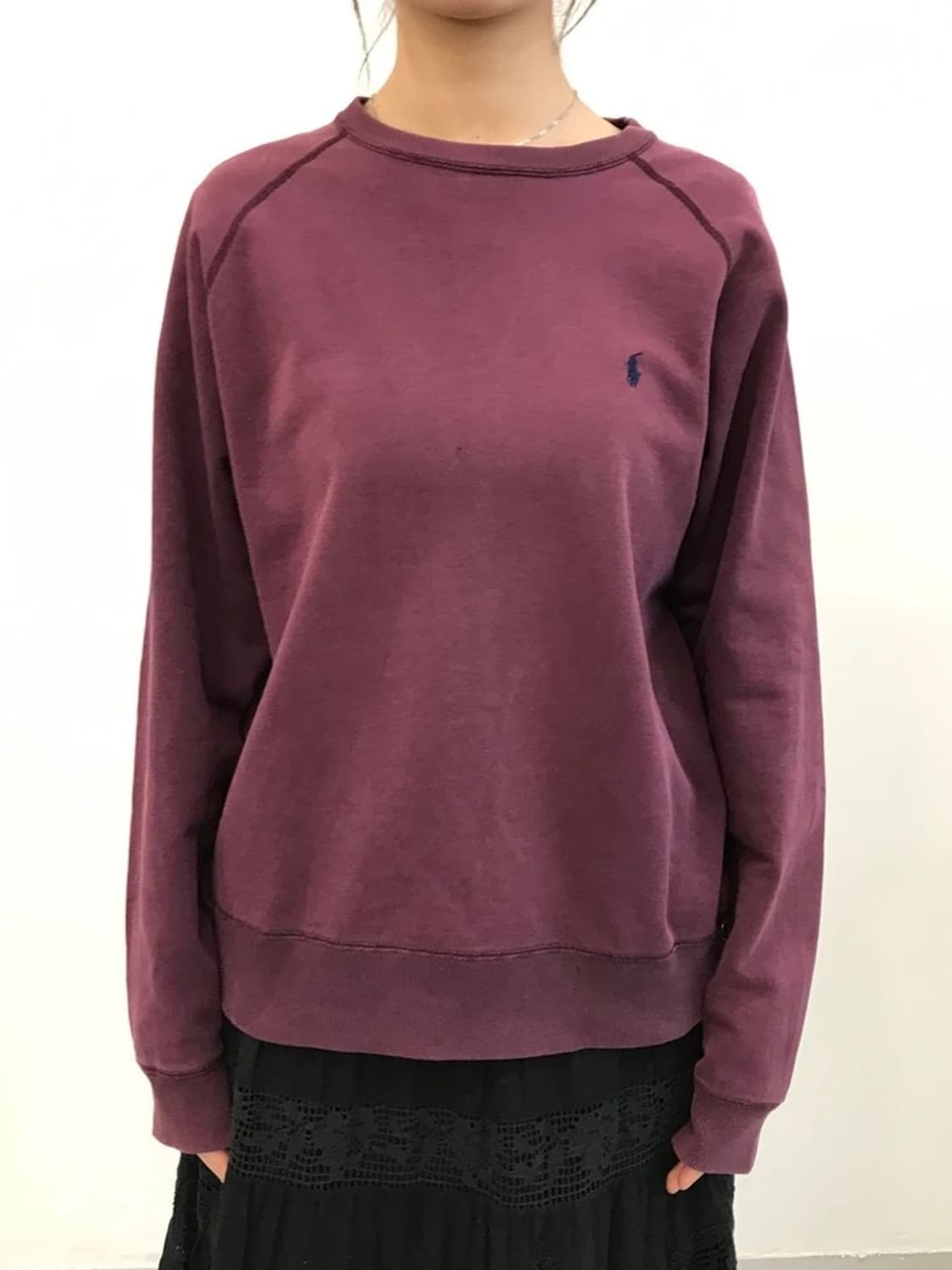 Polo Ralph Lauren Burgundy Crewneck 상품이미지1