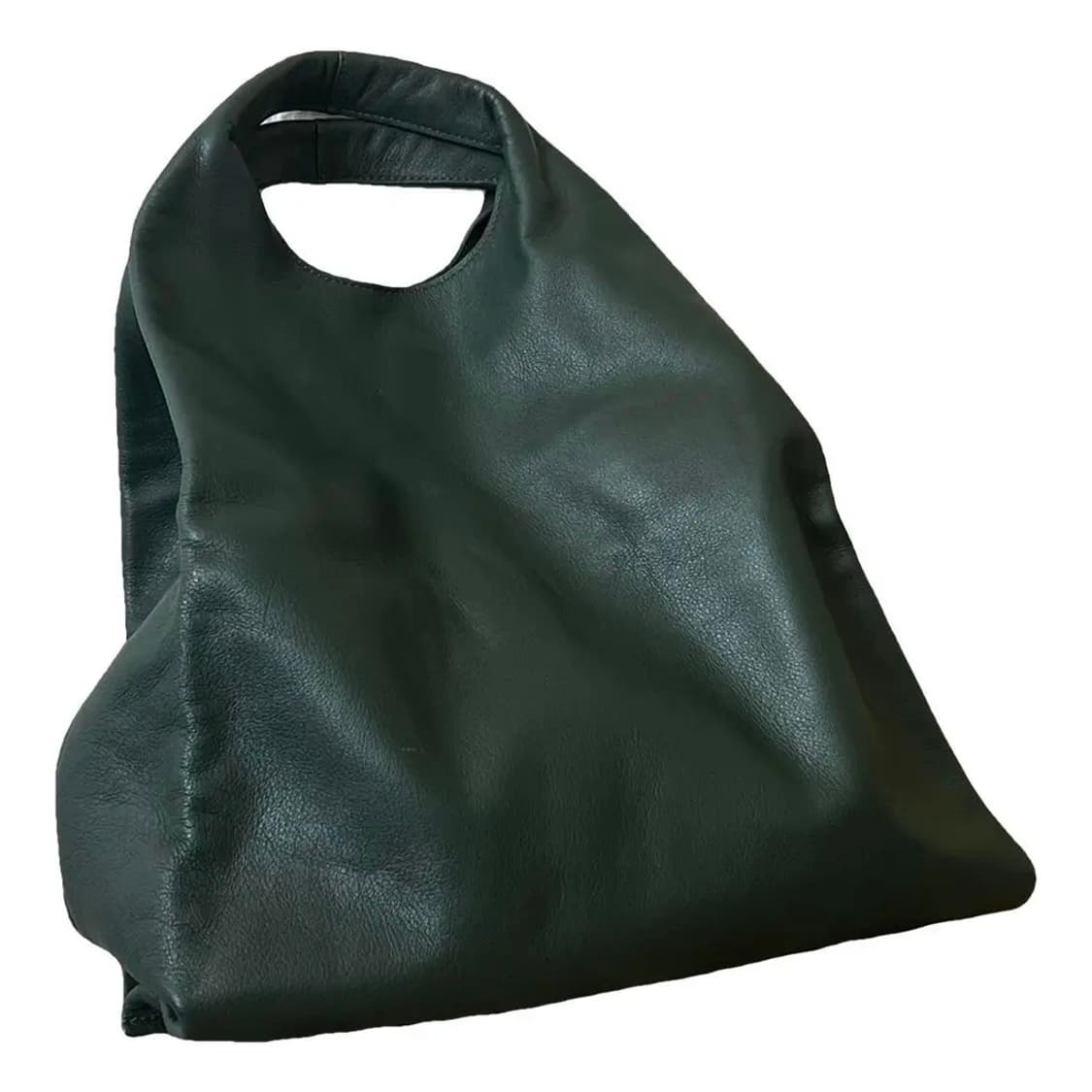 COS 코스 천연가죽 소가죽 가방 그린 상품이미지5