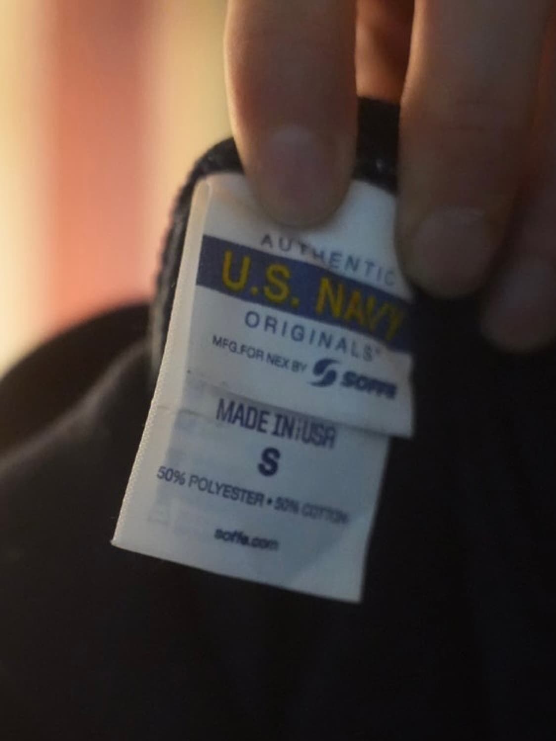 US NAVY HOODIE (S) 상품이미지3