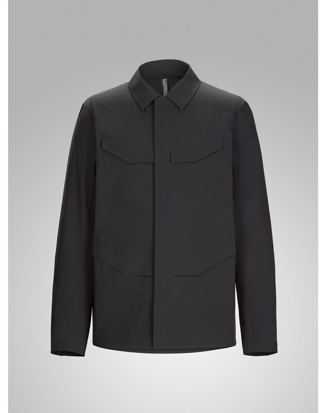 [S]24ss베일런스 필드 소프츠쉘 재킷 블랙 상품이미지1