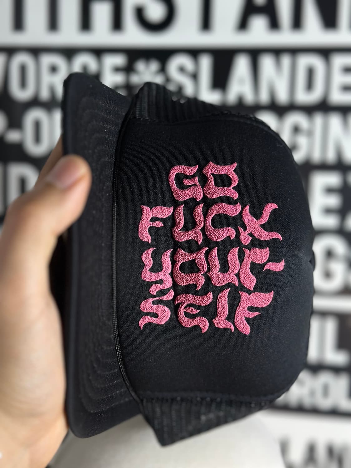 빈티지 go fuck your self 트러커캡 모자 상품이미지3