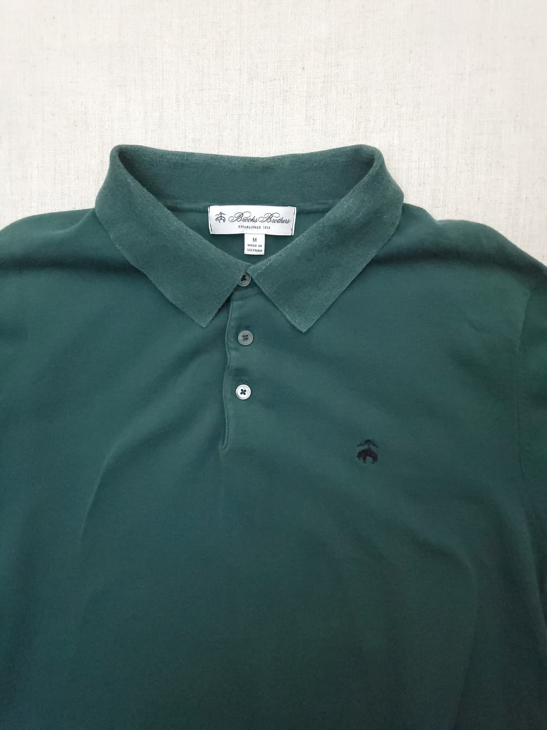 브룩스브라더스 반팔 카라니트 그린 m 상품이미지2