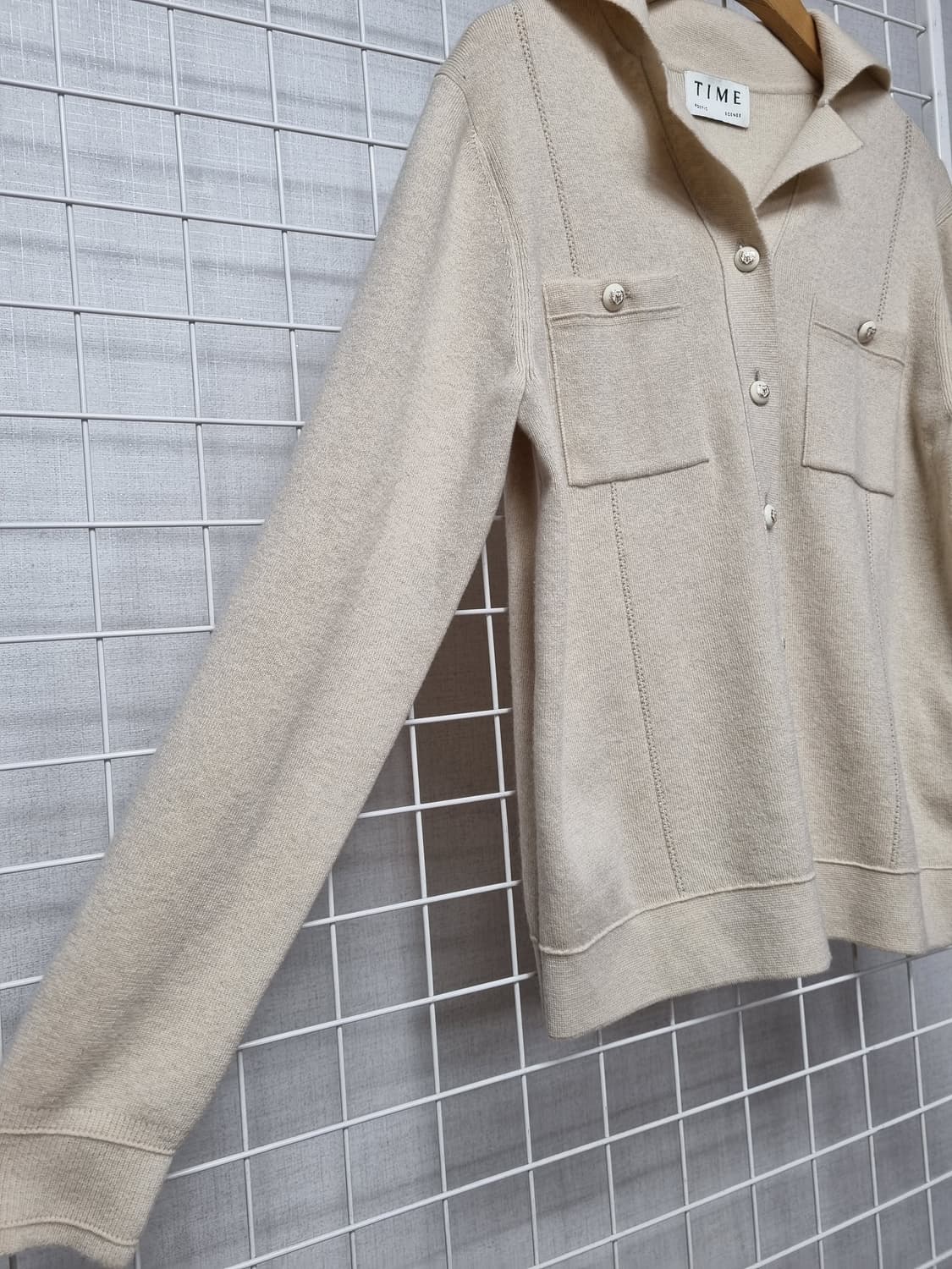 한섬 타임 캐시미어 100 니트가디건 상품이미지5