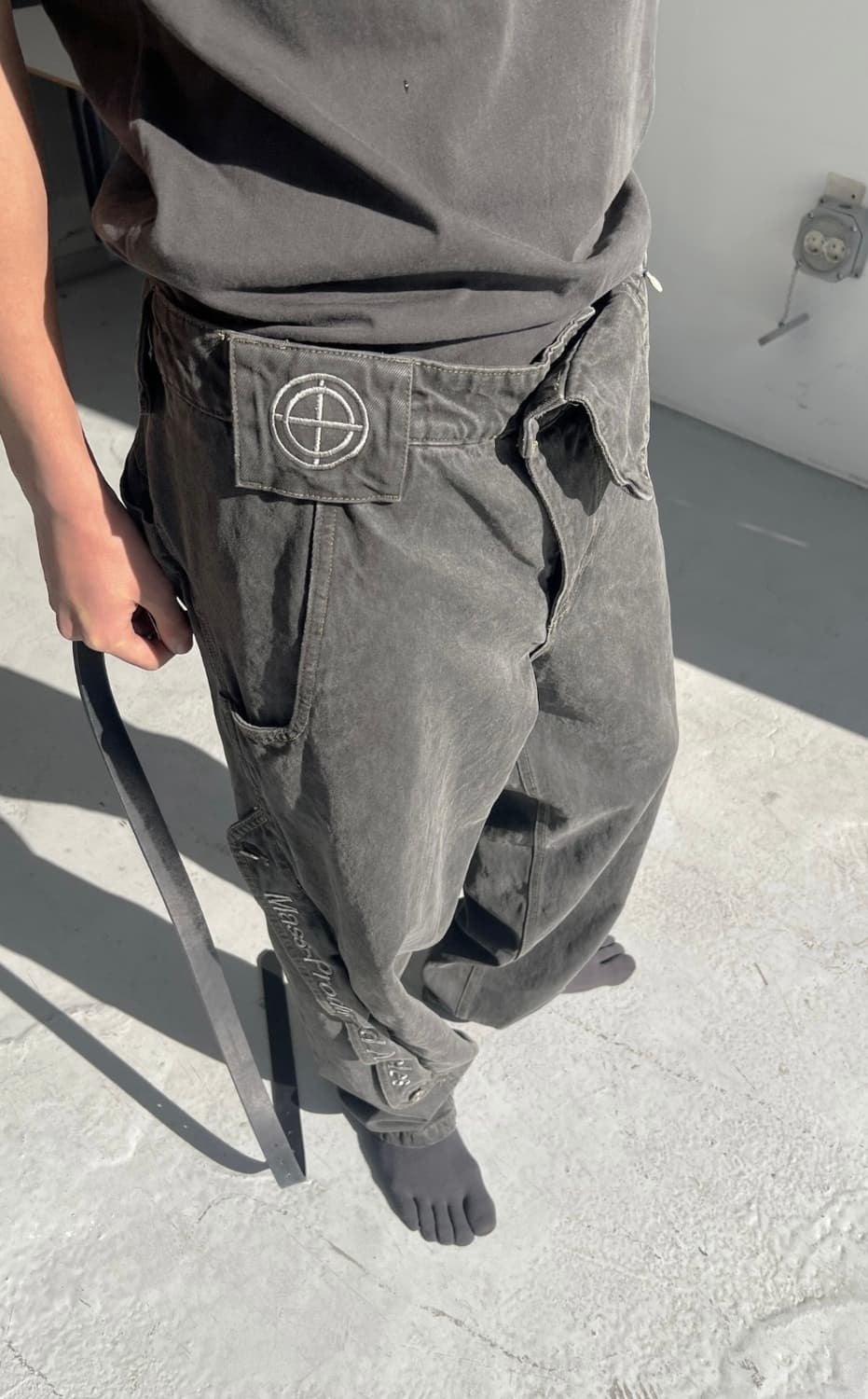 MPA SINGLE WAIST POCKET PANTS (ASPHALT) 상품이미지1