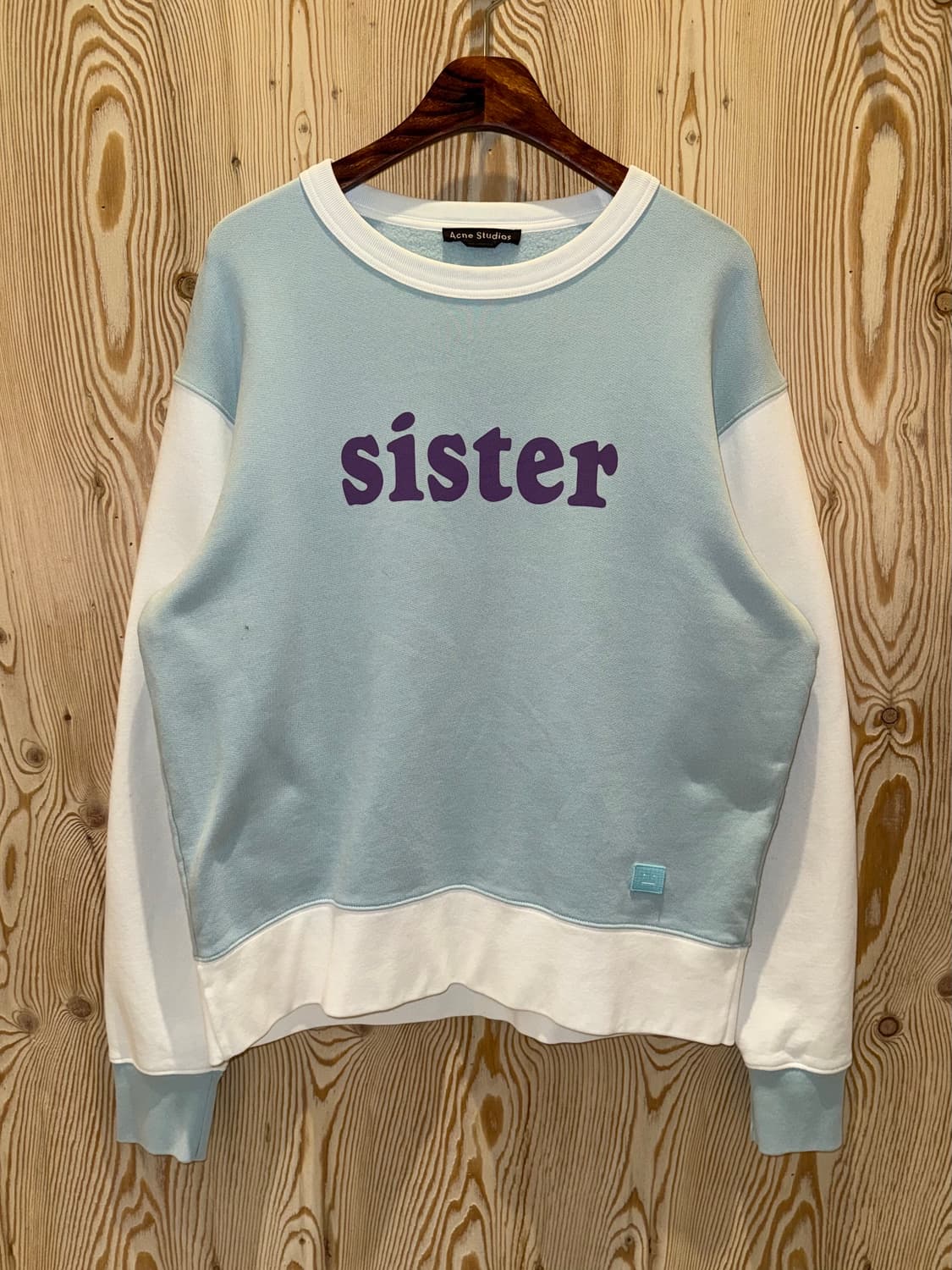 아크네 스튜디오 컬러 블록 맨투맨 상품이미지1