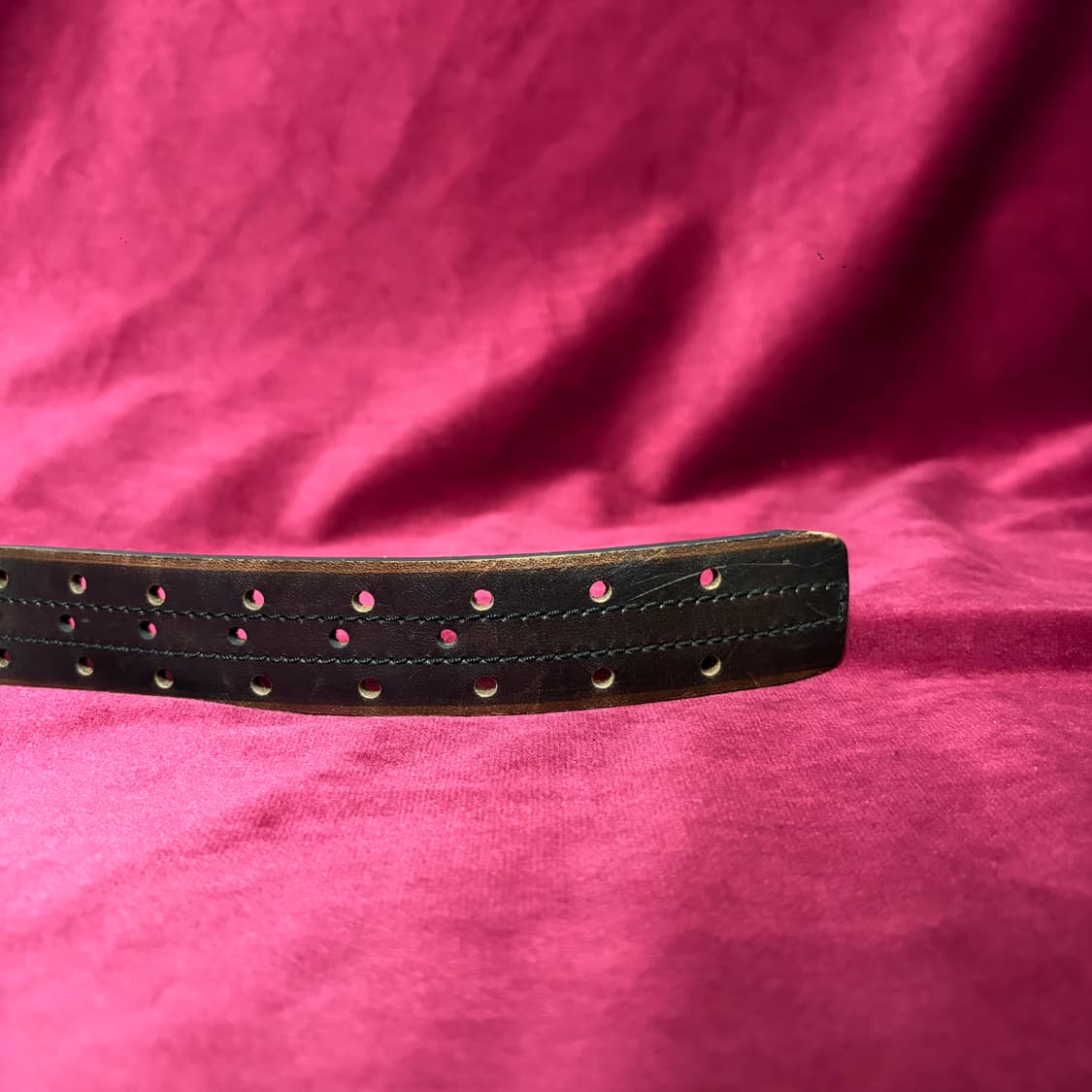 Marco 더블 펀치드 레더 벨트 상품이미지5