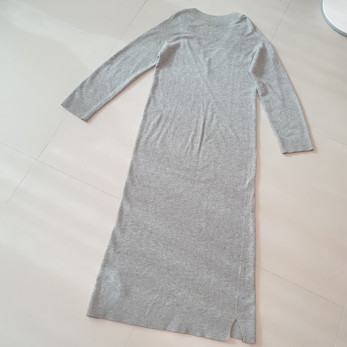 마시모두띠 브이넥 캐시미어 니트 롱원피스 상품이미지3