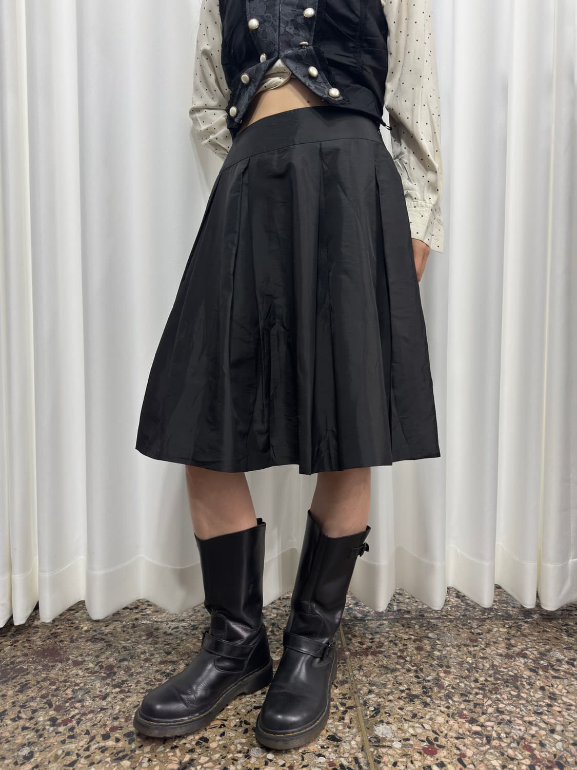 pleats midi skirt 상품이미지2