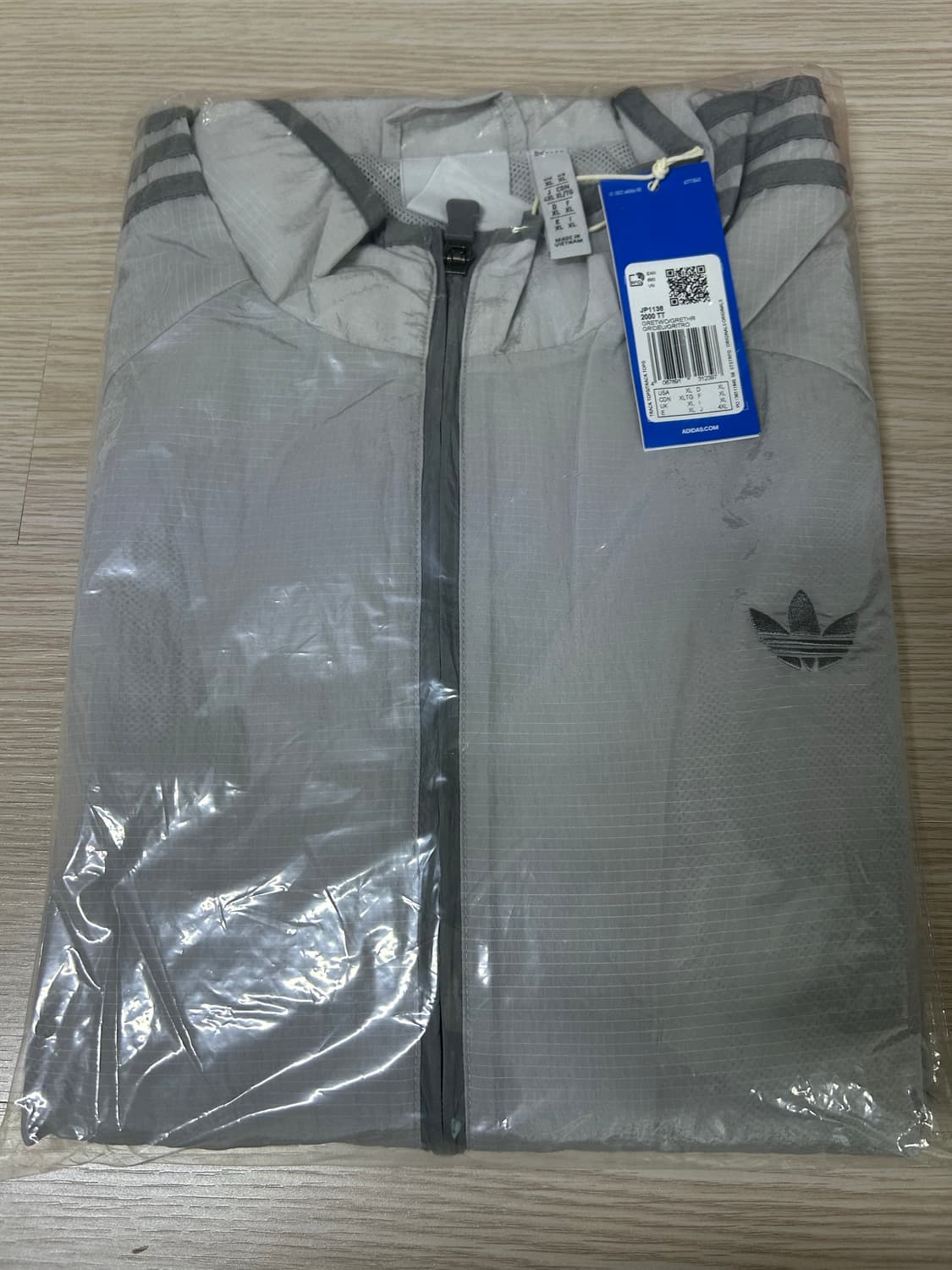 (L, XL) 아디다스 아디컬러 2000s 우븐 트랙탑 그레이  상품이미지3