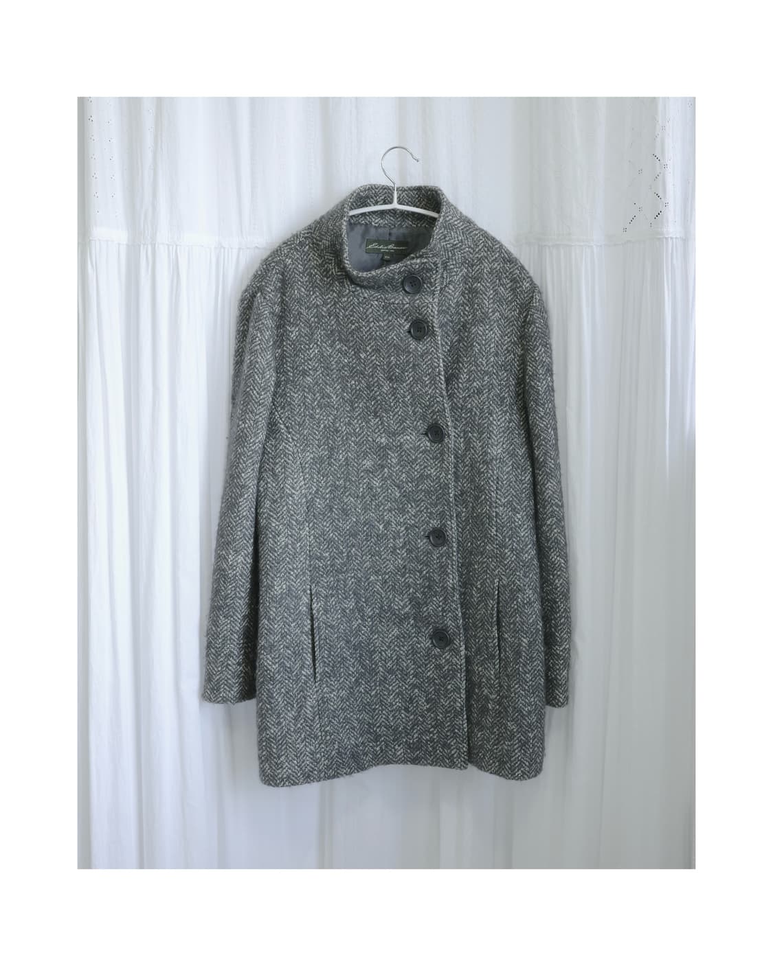 Grey half coat 상품이미지1