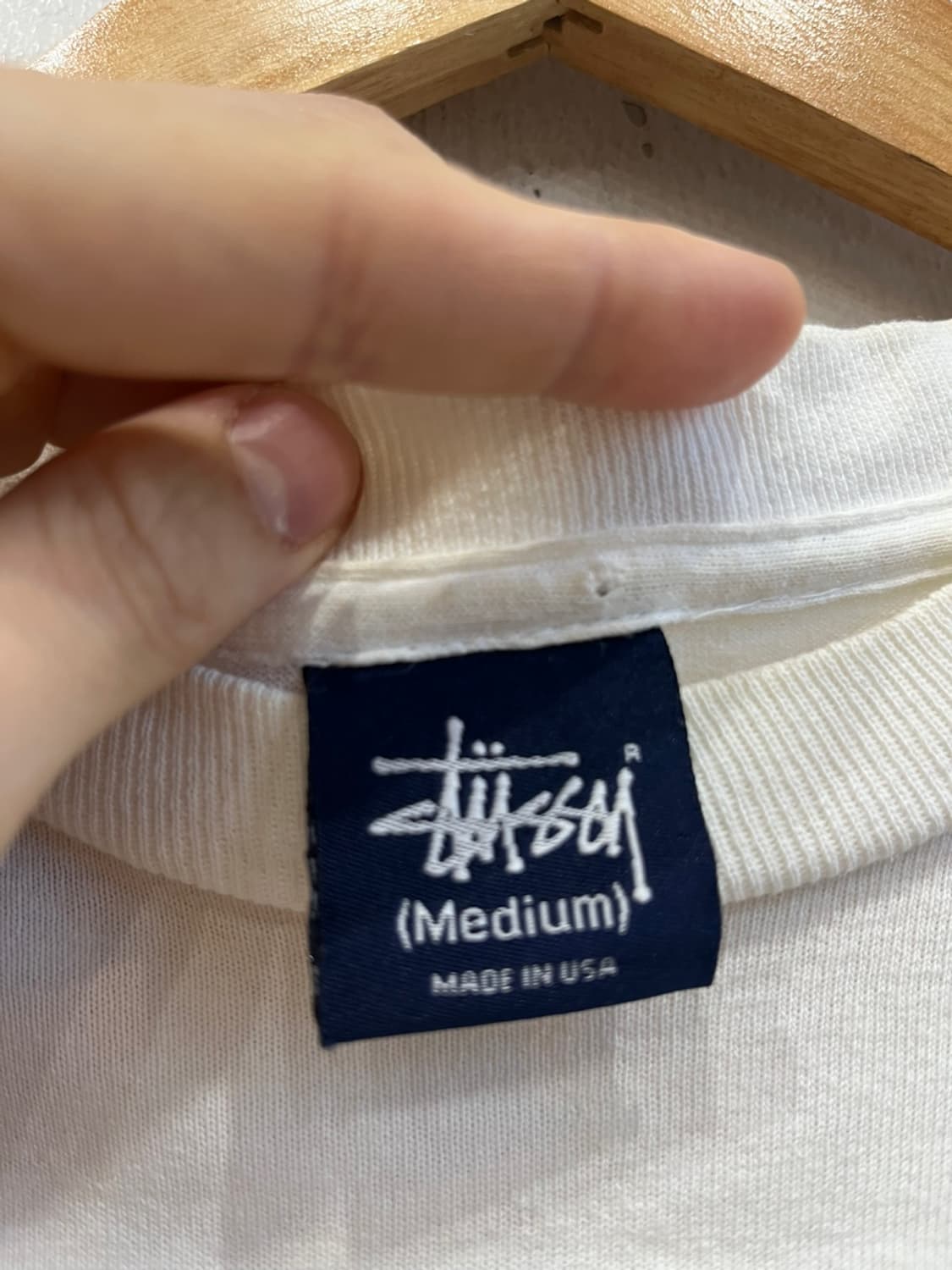 90~00s 빈티지 스투시 반팔 티셔츠 Made in USA 상품이미지5