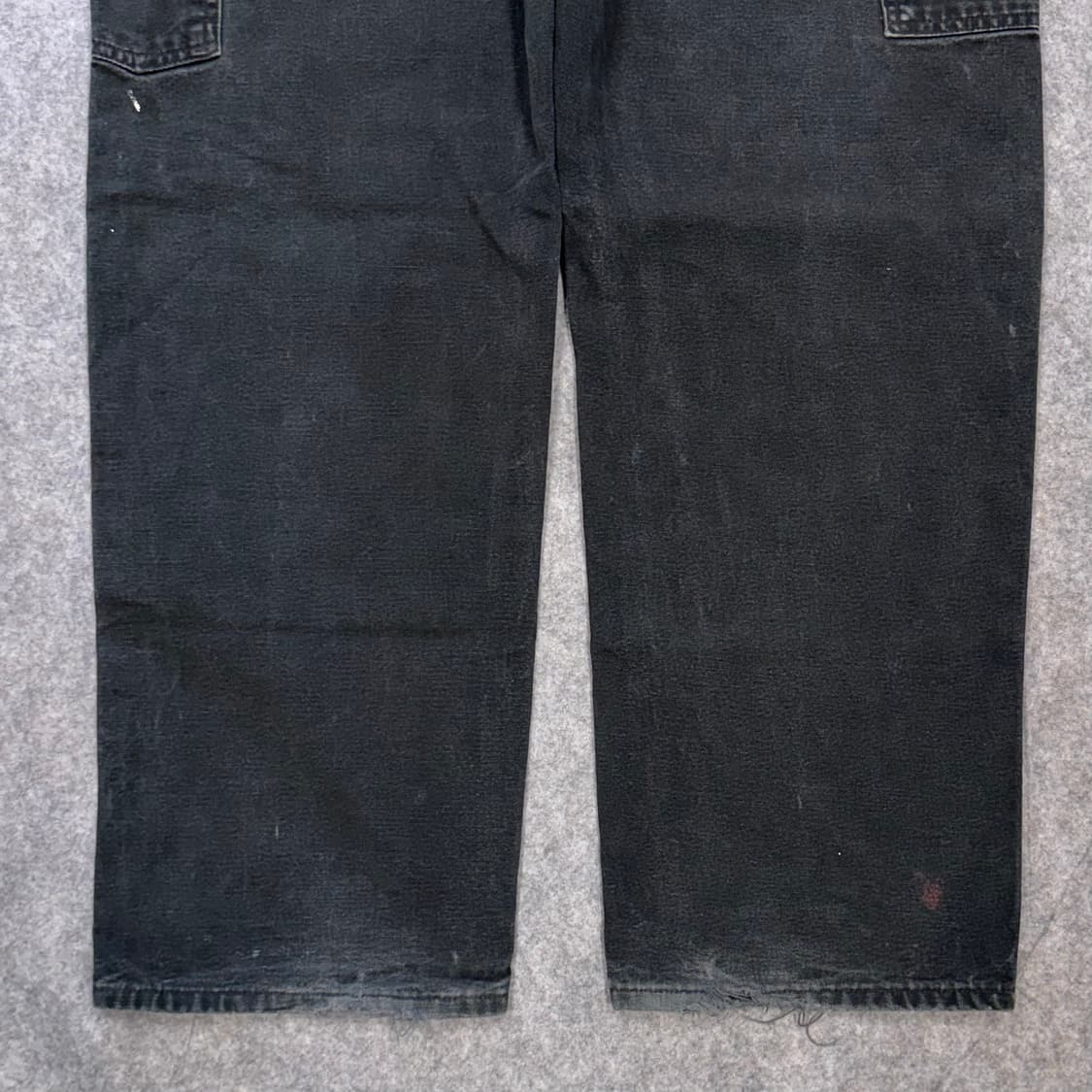 빈티지 칼하트 B11 BLK 싱글니 카펜터 팬츠 상품이미지8