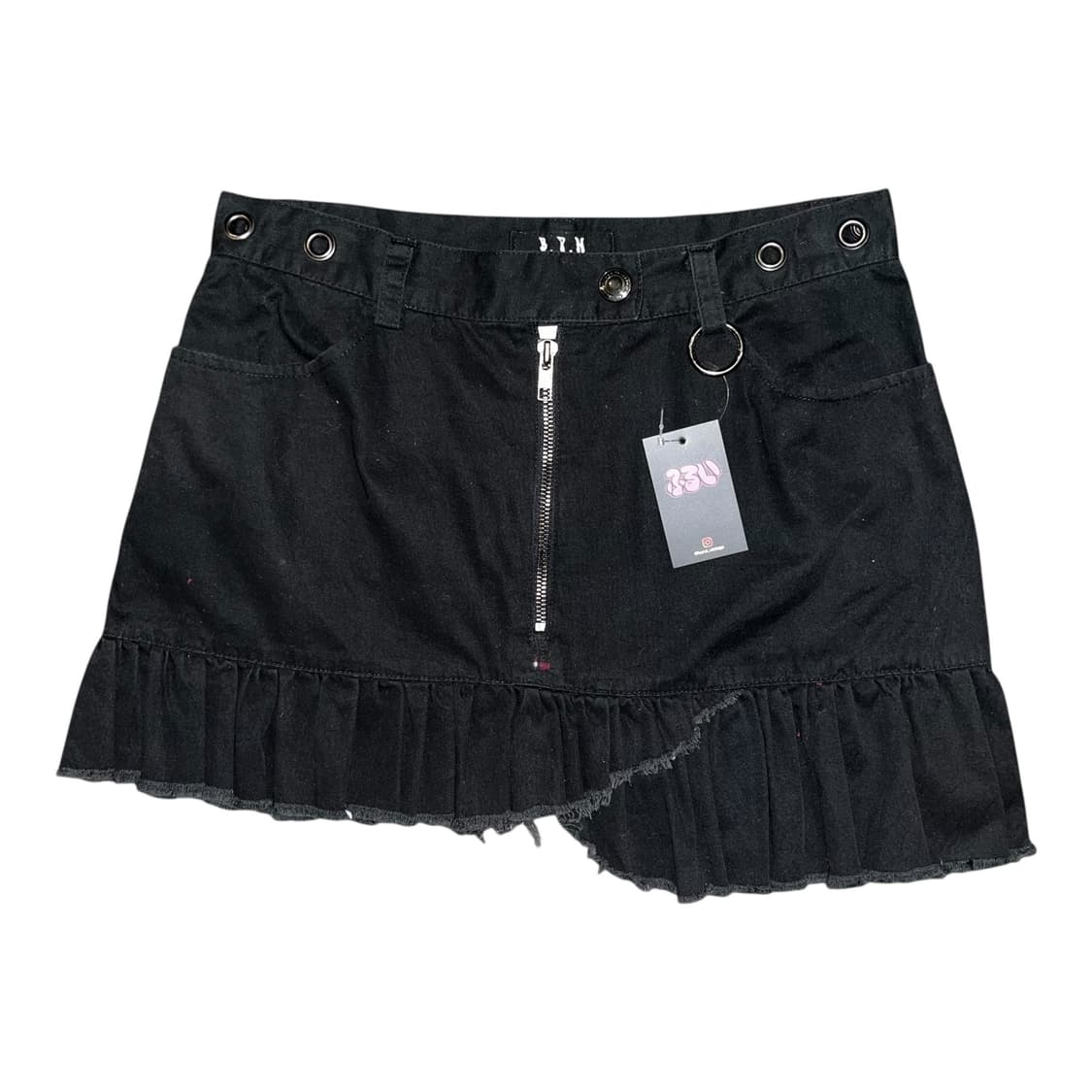 B.P.N 블랙피스나우 플레어 스커트 펑크y2k갸루 상품이미지1