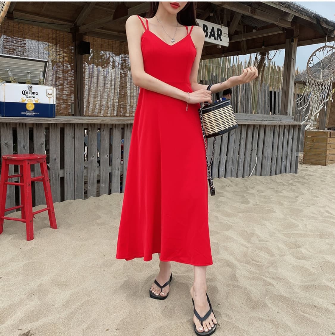 섹시 맥엑스 롱원피스 상품이미지5