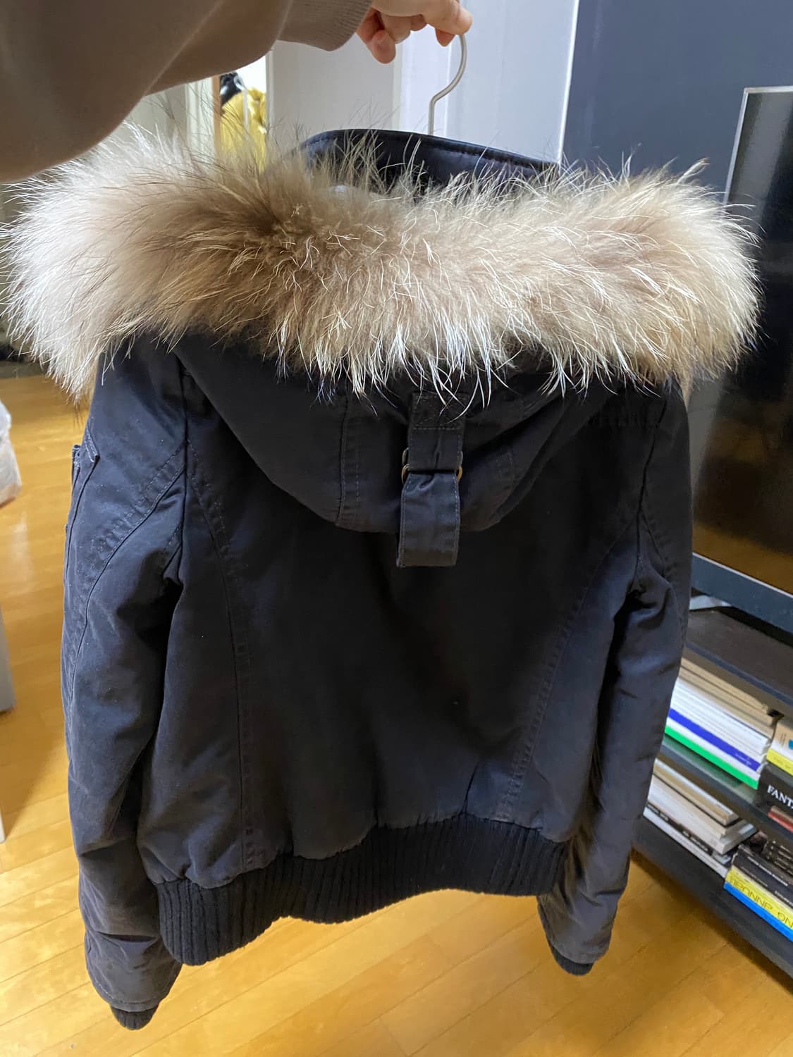 버버리 퍼 후드 자켓 상품이미지4