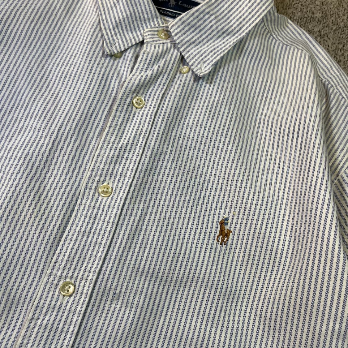 폴로 랄프로렌 스트라이프 셔츠 상품이미지2