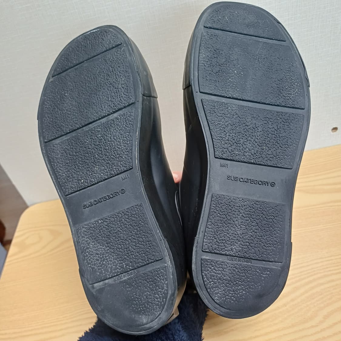 로스트가든 SUB_F751 블랙 레인부츠 255~260사이즈 상품이미지7