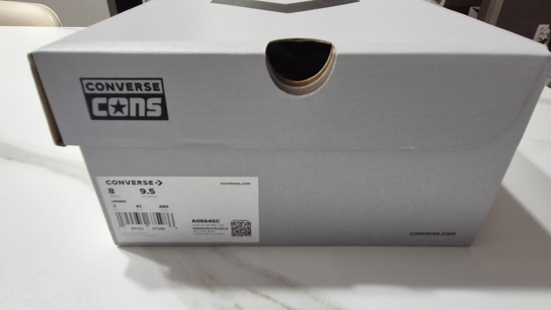 컨버스 원스타 스웨이드 그린 260mm 상품이미지8