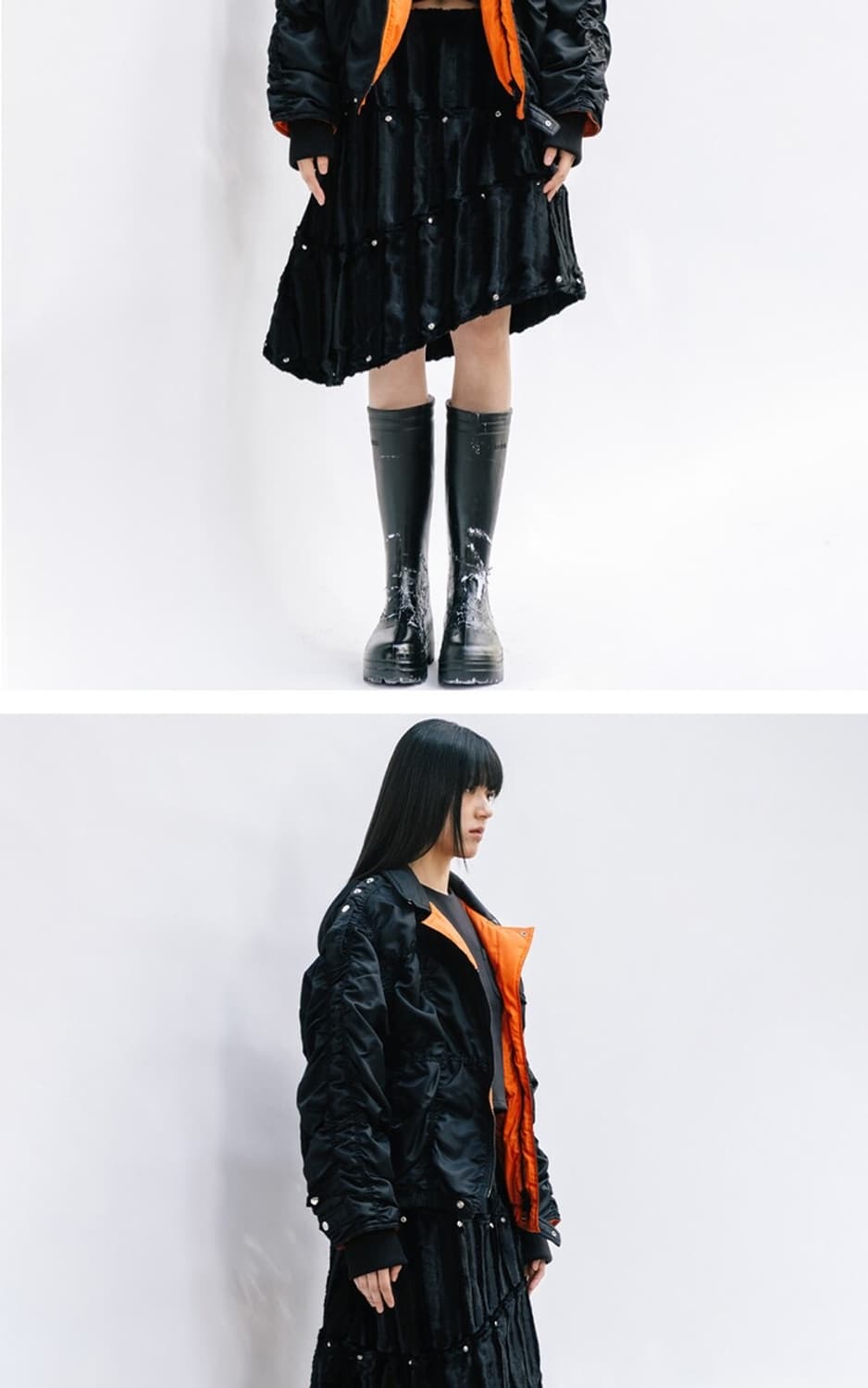 Unknown blue cosmo winter skirt 상품이미지2