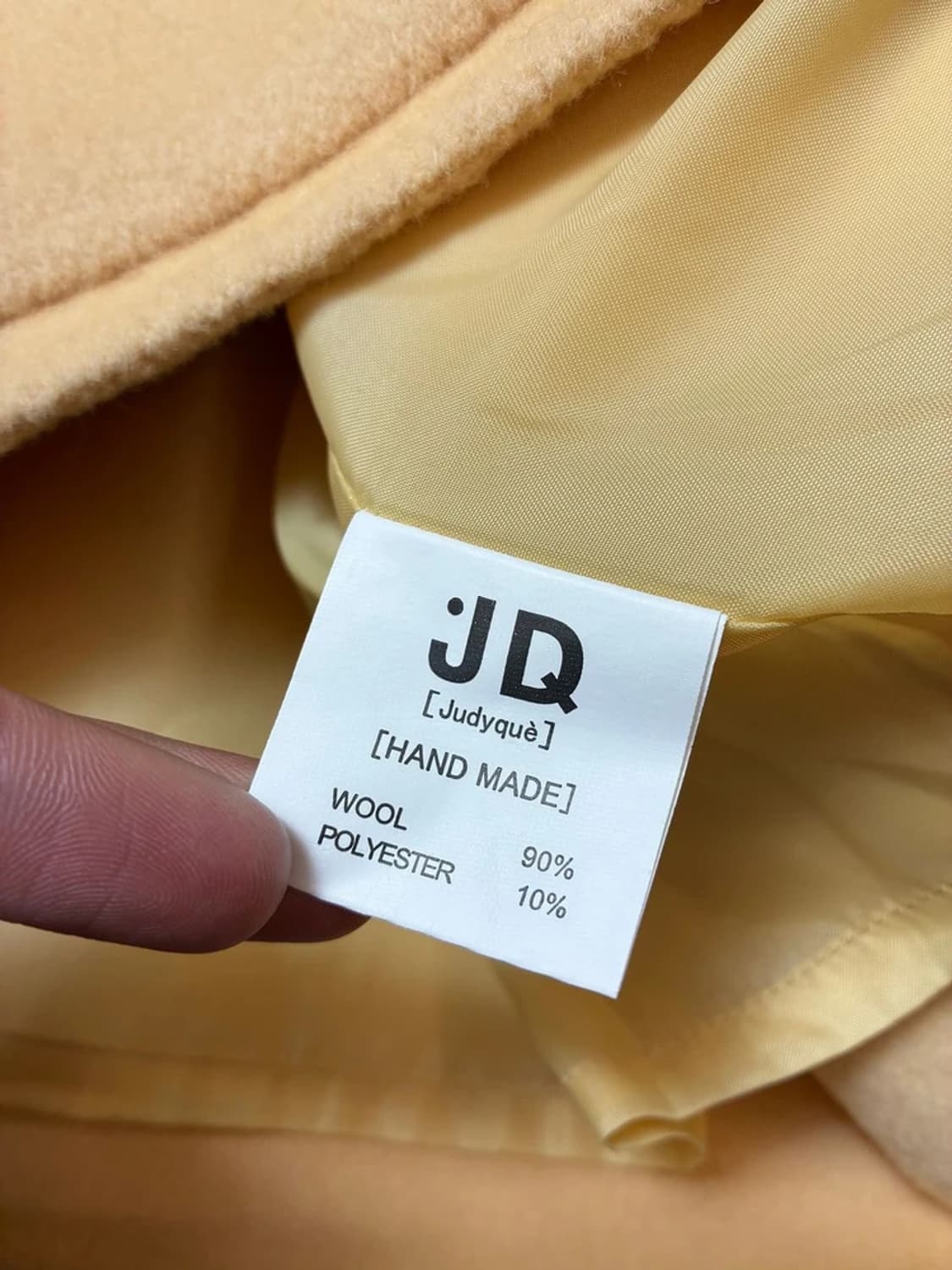 주디크 Judyque 울 핸드메이드 크롭 자켓 PN8324 상품이미지7