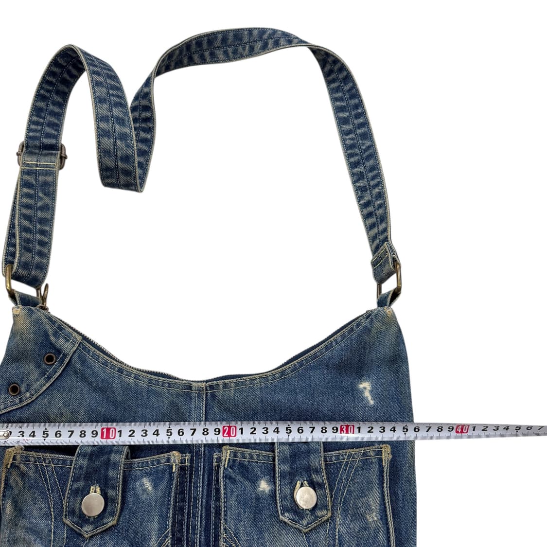 GAP 빈티지 모리걸 청 데님 포켓 크로스백 Y2K 가방 상품이미지6
