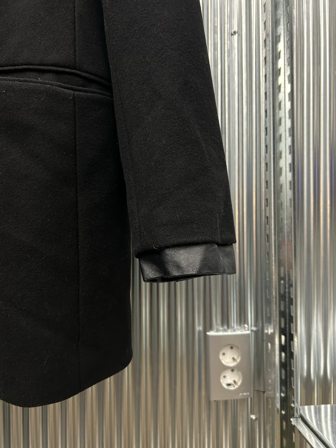 아르마니 익스체인지 블랙 남성 블레이저 코트 상품이미지4