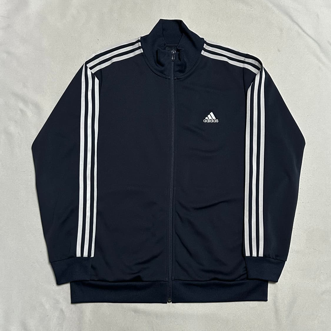 XL 아디다스 화이트 라인 네이비 트랙탑 상품이미지2