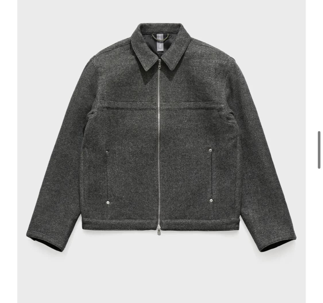 (새상품) 언어펙티드 UNAFECTED 울 헤링본 트러커 자켓 상품이미지8