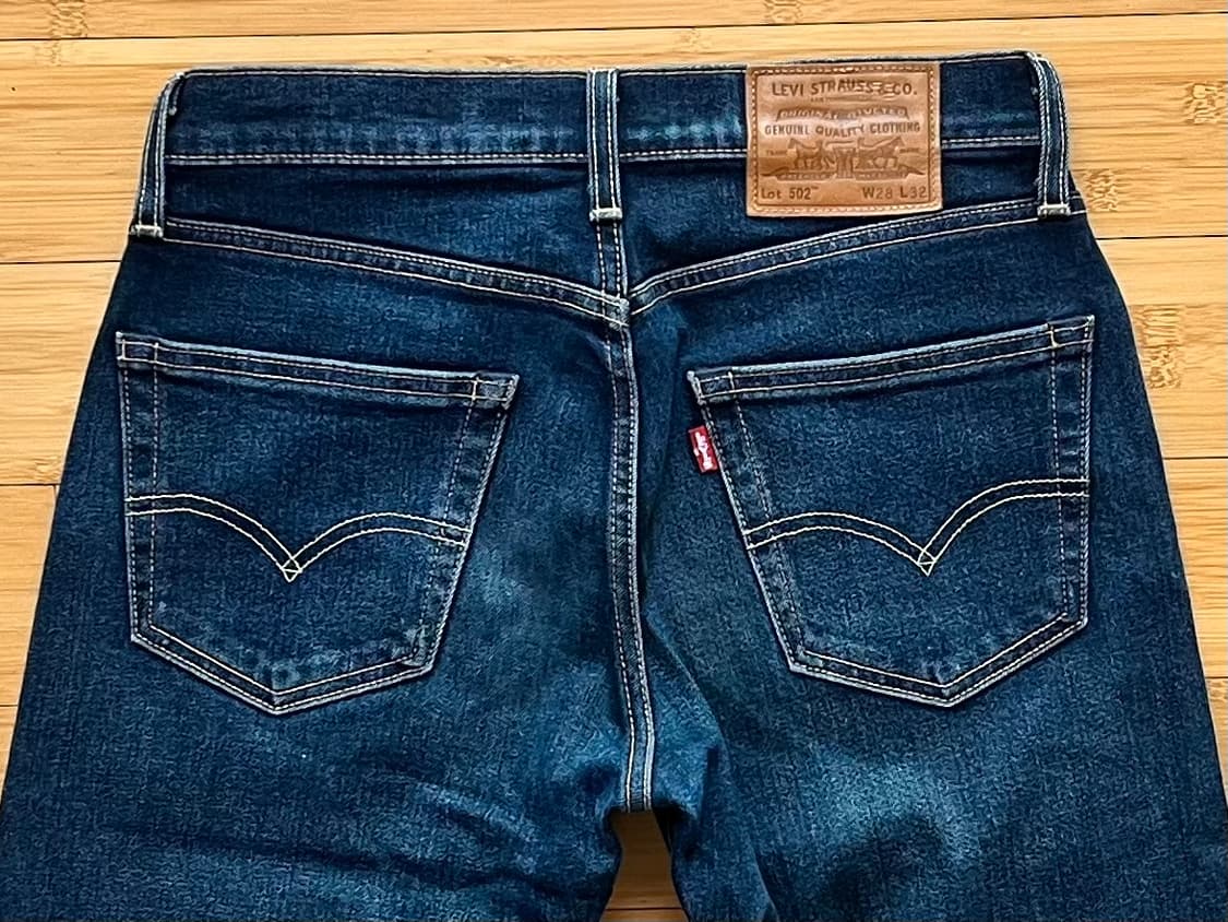 리바이스 502 빅E 데님팬츠 W28 L32 상품이미지4