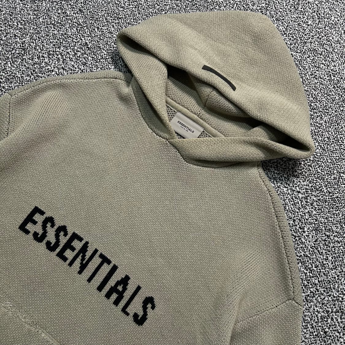  에센셜 후드니트 피스타치오  상품이미지2