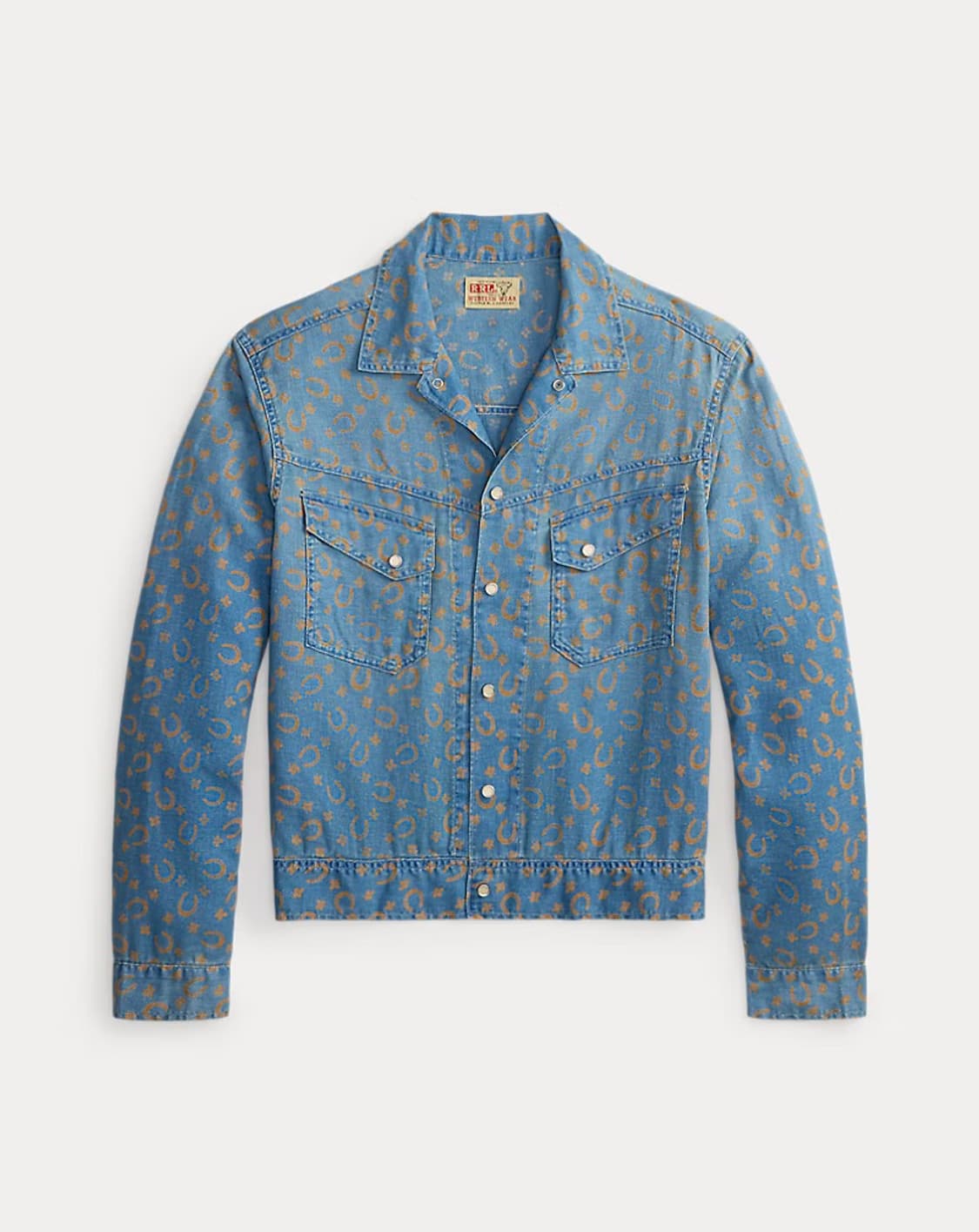 RRL 호스슈 프린트 데님 셔츠 재킷 상품이미지1