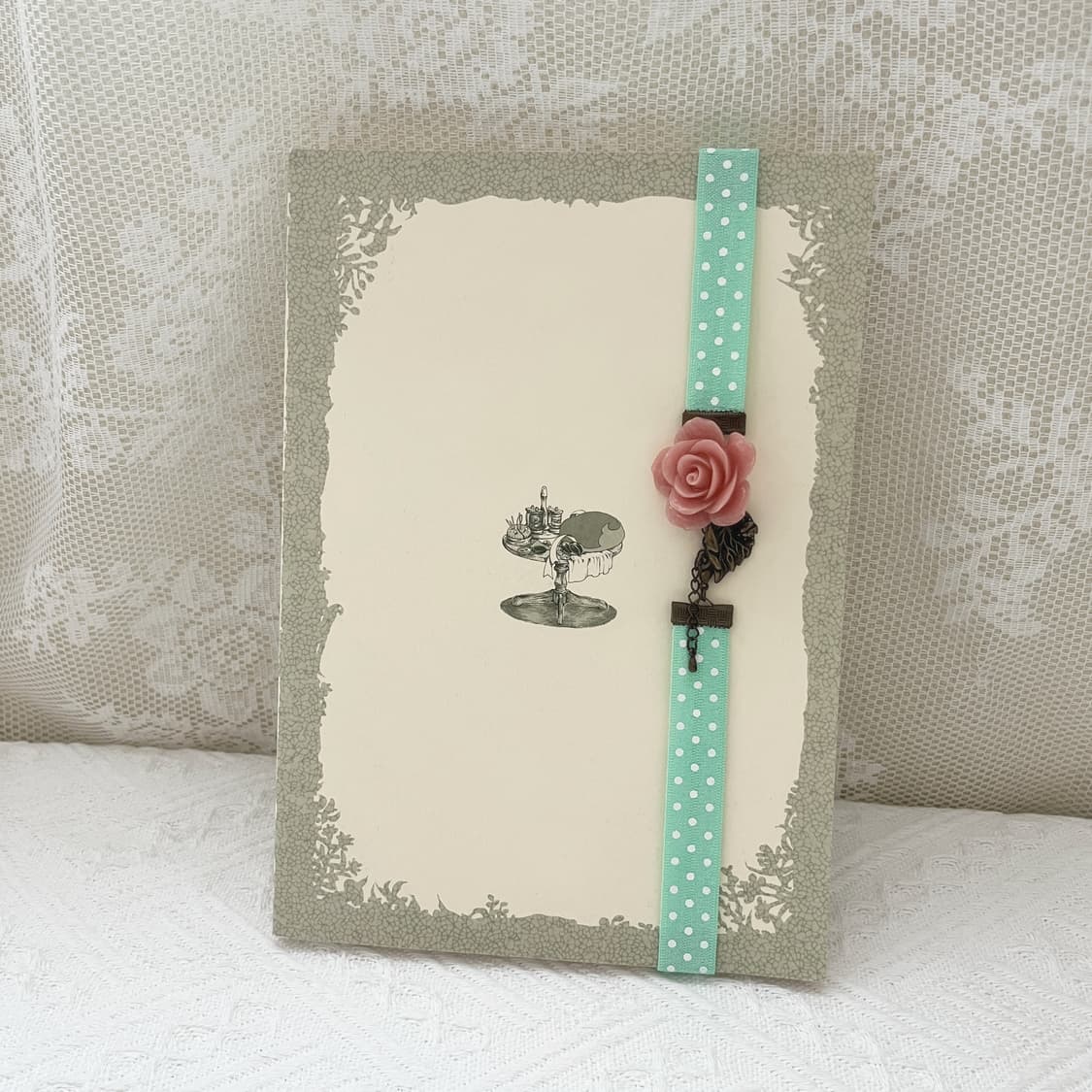 ⊰dot flower⊱ book-band 도트 꽃 북밴드 상품이미지2