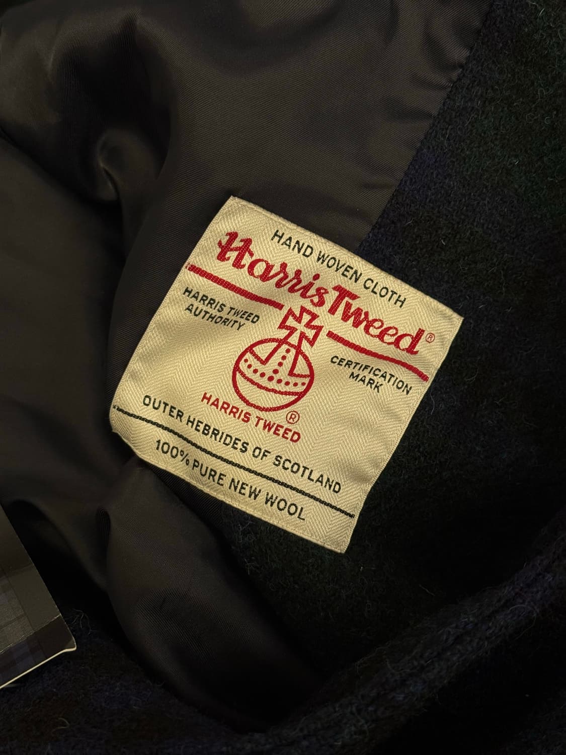 66) KEITH Harris Tweed Check Raglan Coat 상품이미지8