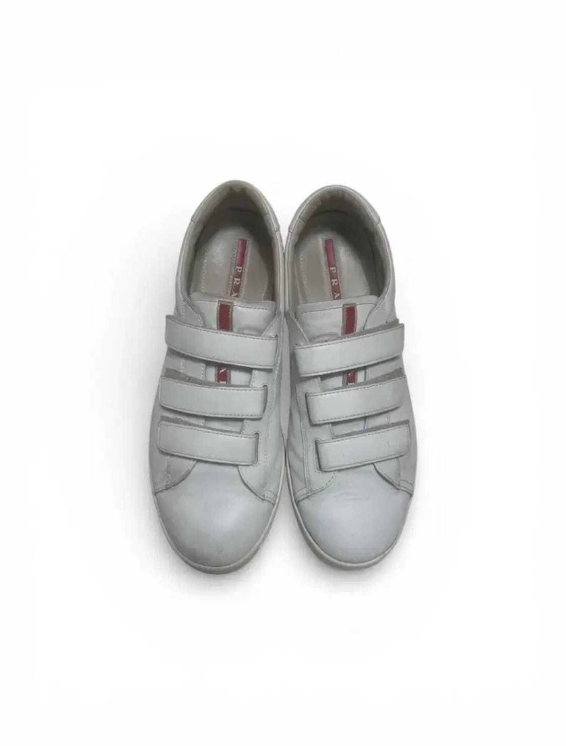 프라다 스포츠 레더 벨크로 스니커즈 상품이미지3