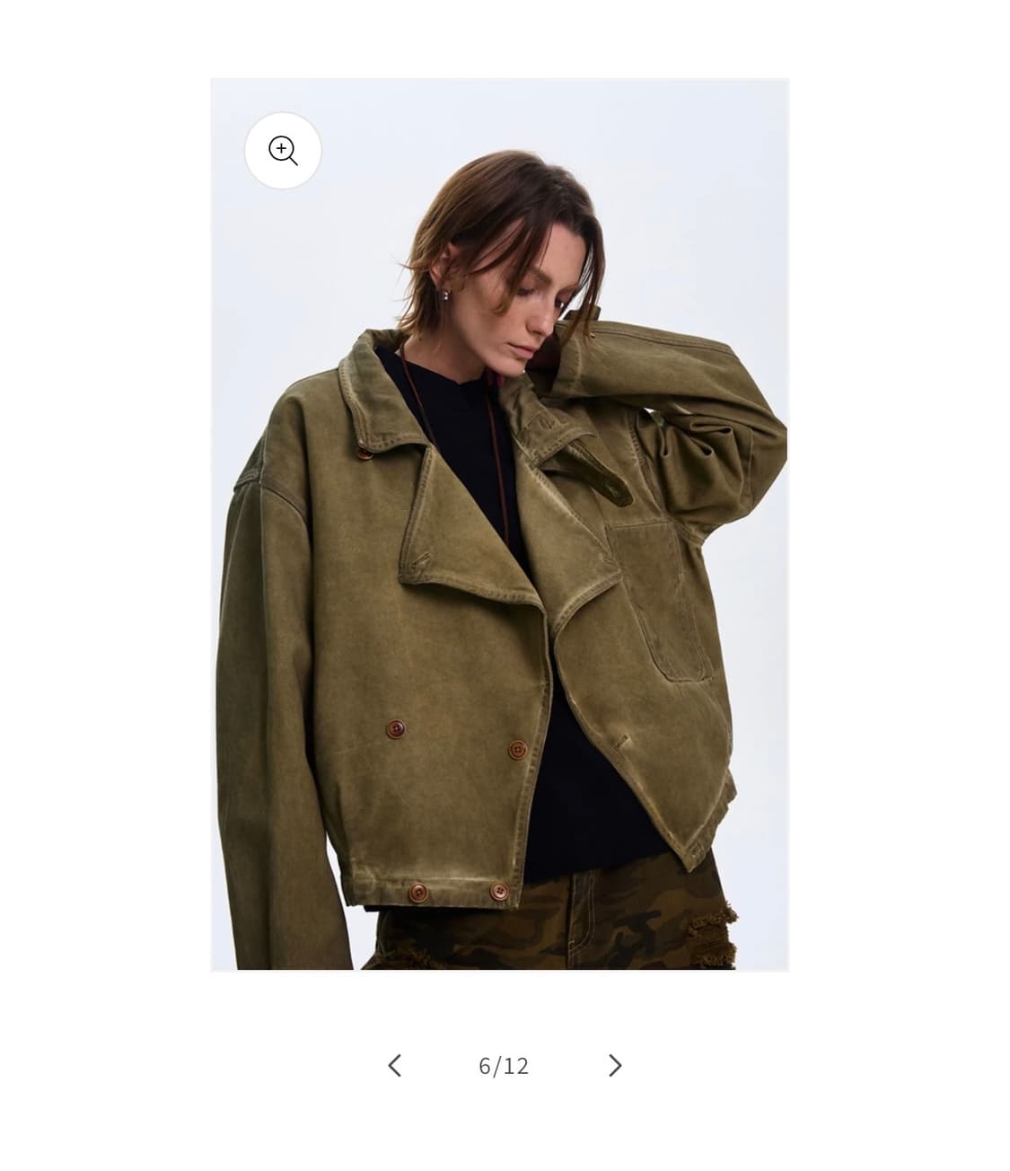 MADWITCH Washed Damaged Jacket 상품이미지3