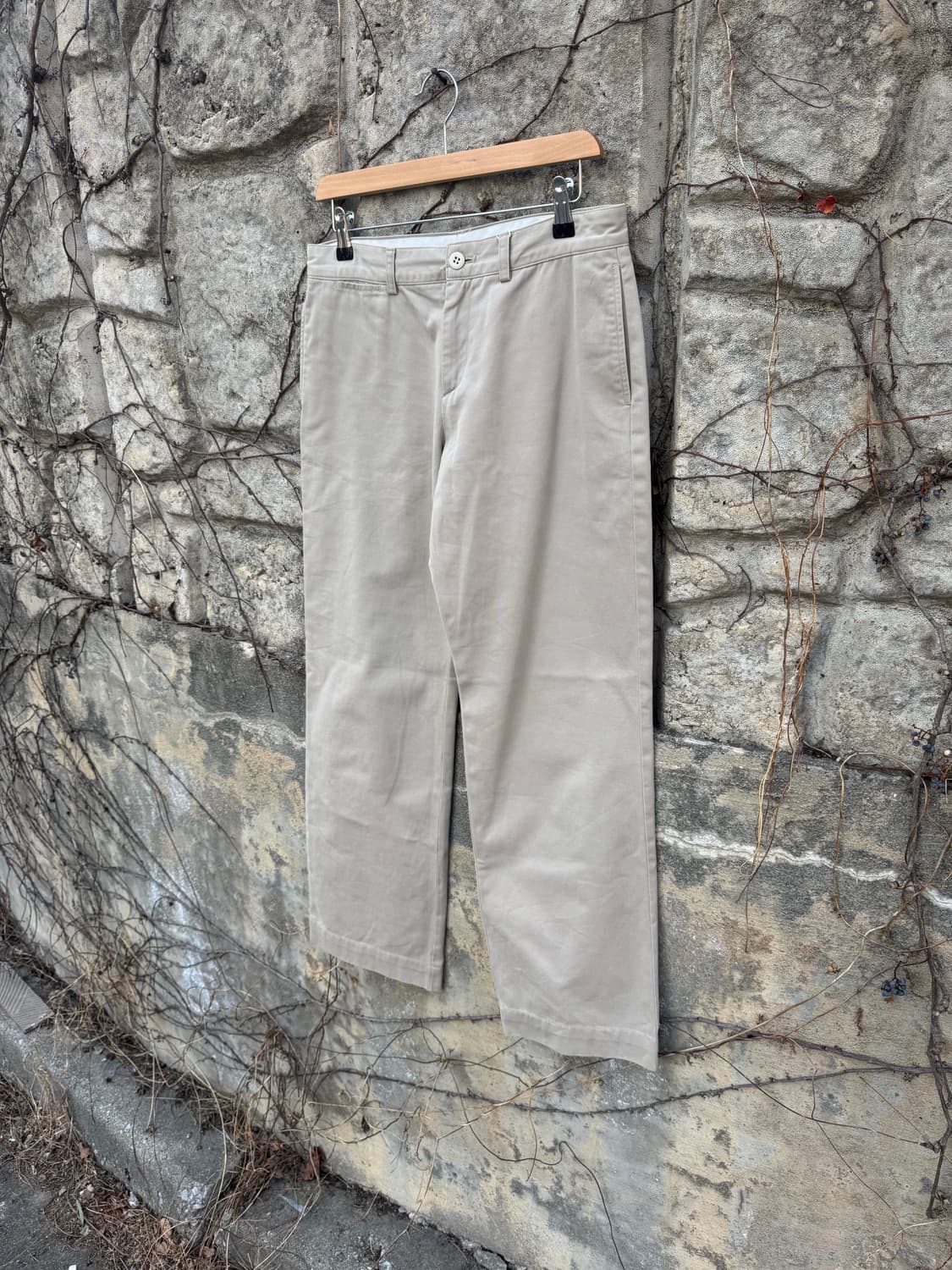 90s 폴로 랄프로렌 빈티지 치노 팬츠 면바지 베이지 여성 28-30 상품이미지3