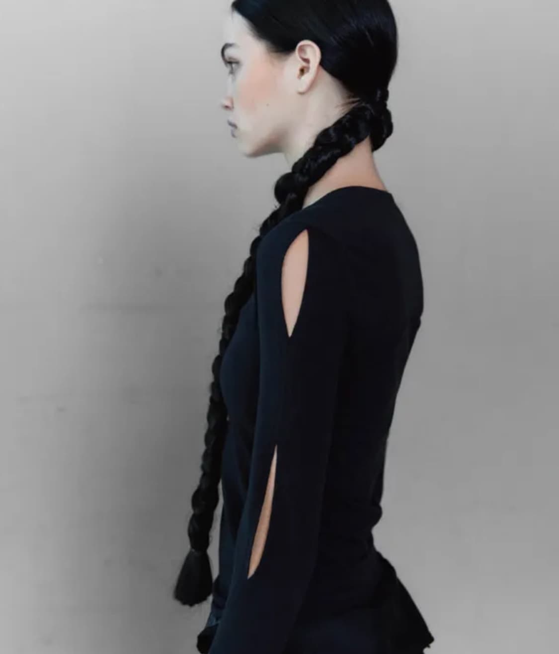 오호스 숄더 랩 롱 슬리브 상품이미지2